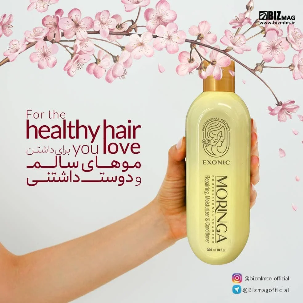 شامپو موی چرب مورینگا: راهکاری طبیعی برای کنترل چربی مو