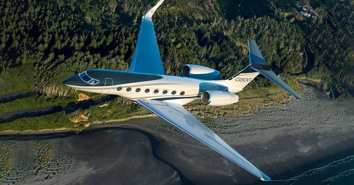 دوربردترین جت شخصی جهان/ «گلف استریم G800» بی وقفه به هر نقطه ای از جهان پرواز می کند