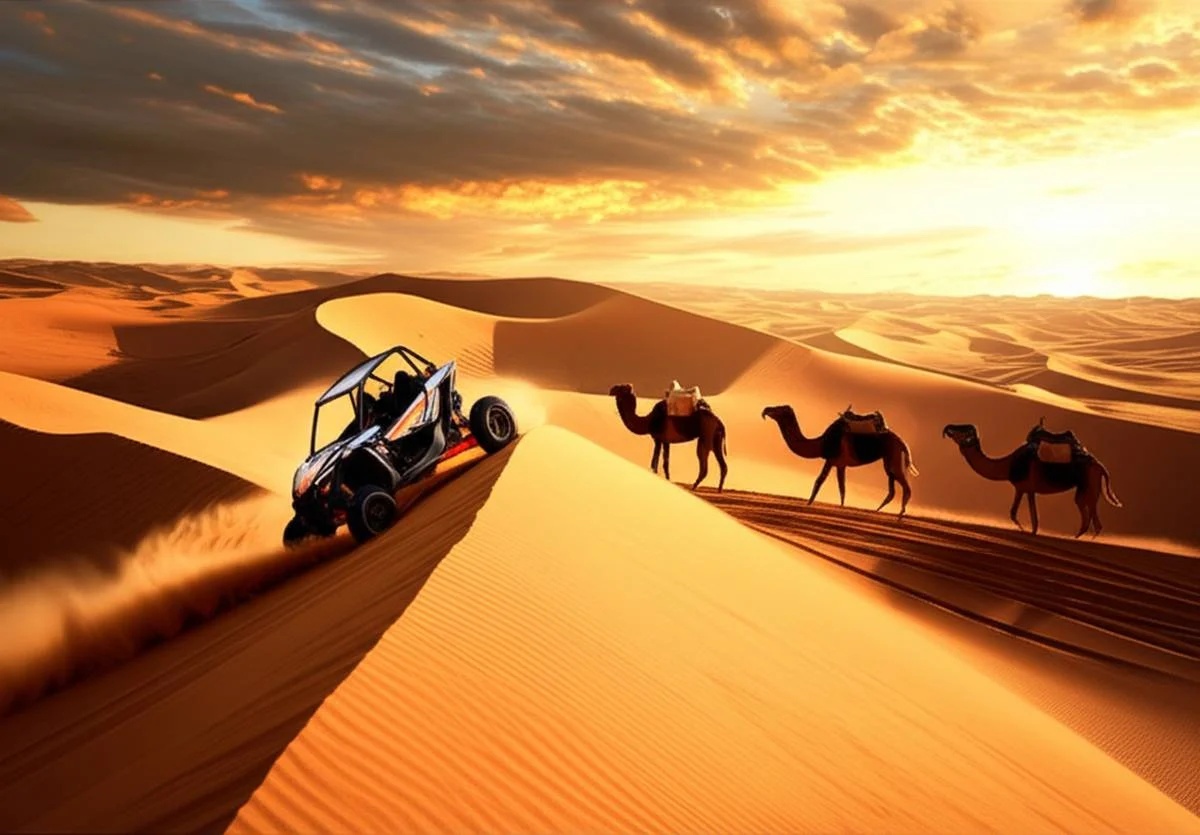 ماجراجویی در صحراهای دبی