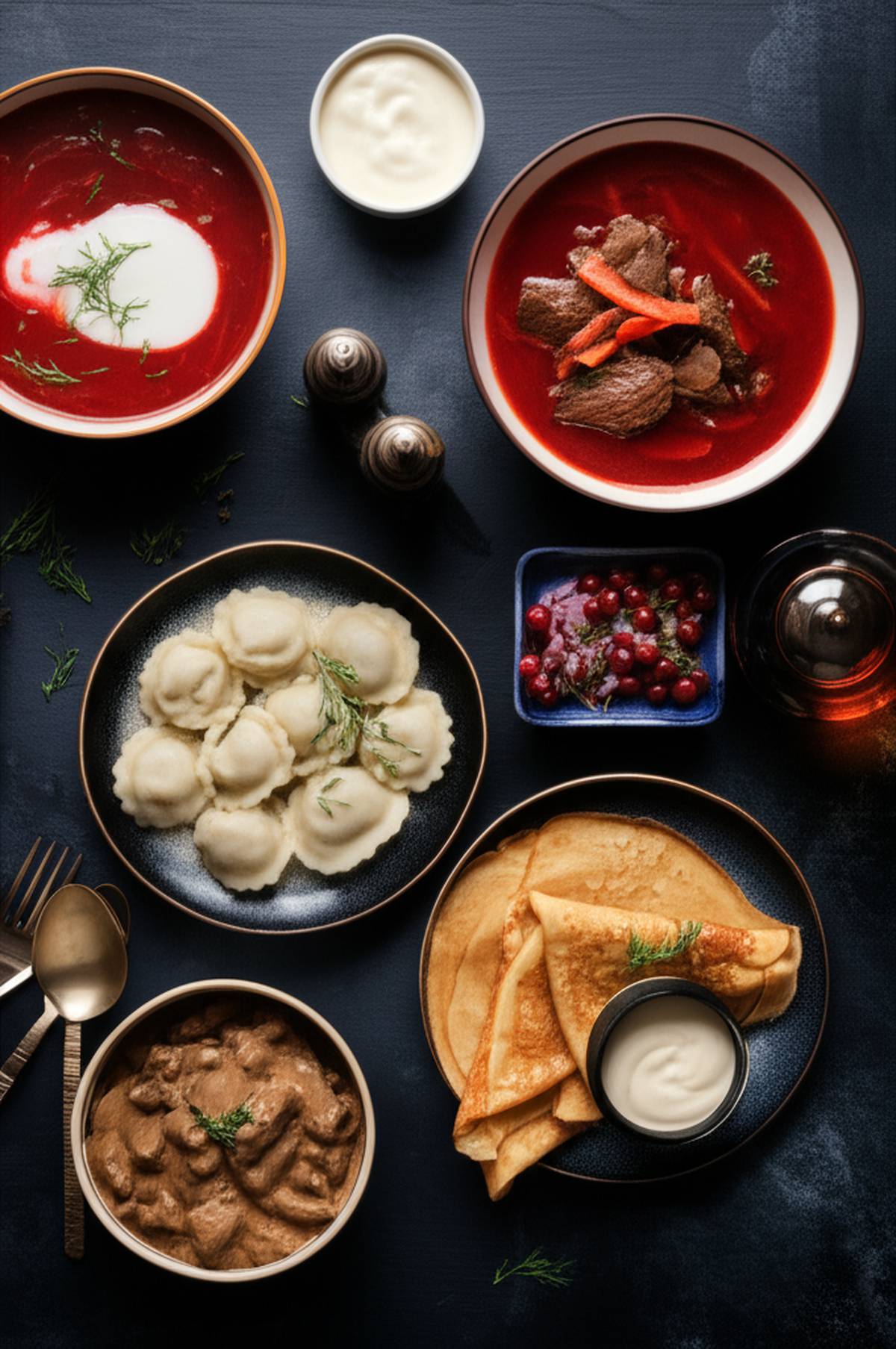 لیست بهترین غذاهای روسیه | راهنمای کامل طعم های اصیل روسی