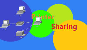 اشتراک گذاری پرینتر در شبکه دامین چگونه است؟