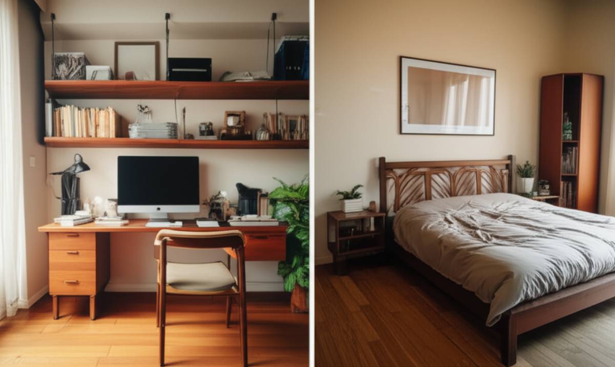 از اتاق کار تا اتاق خواب؛ چطور چوب فضا را آرام تر می کند؟