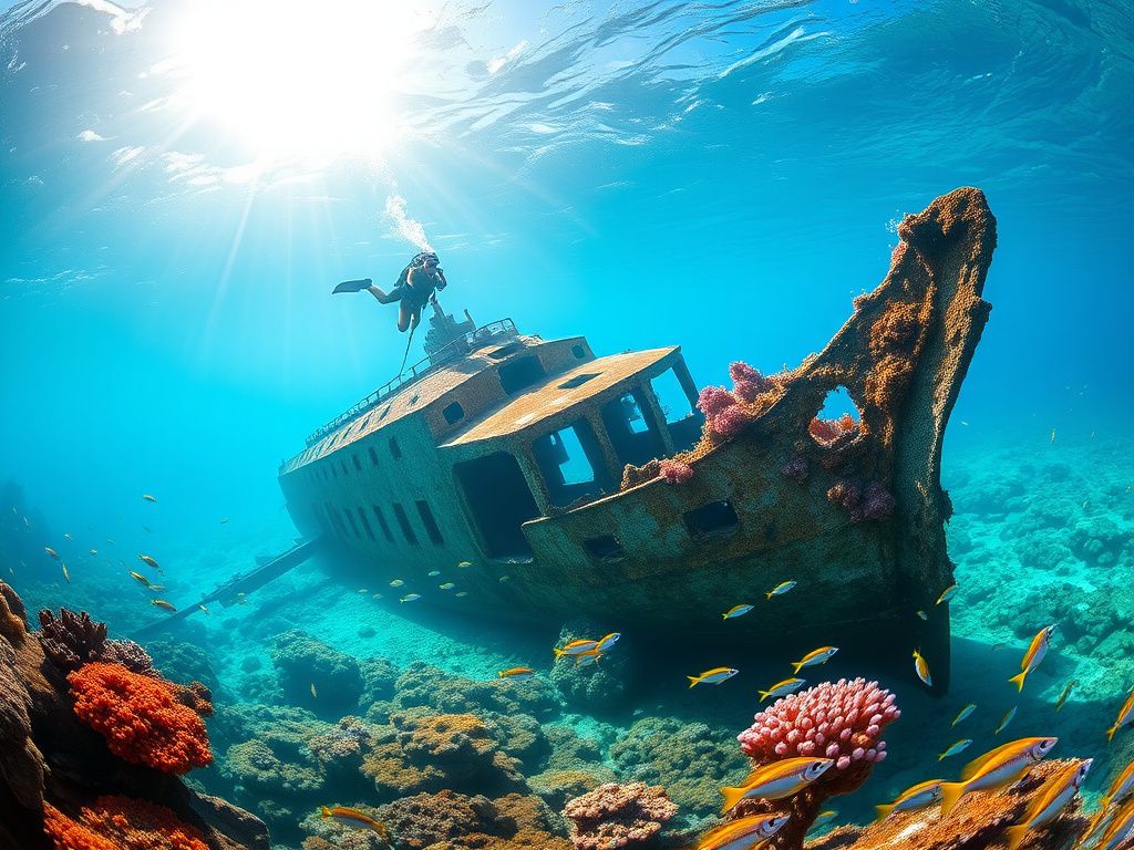 لاشه های کشتی تانگالوما استرالیا | راهنمای کامل غواصی و بازدید
