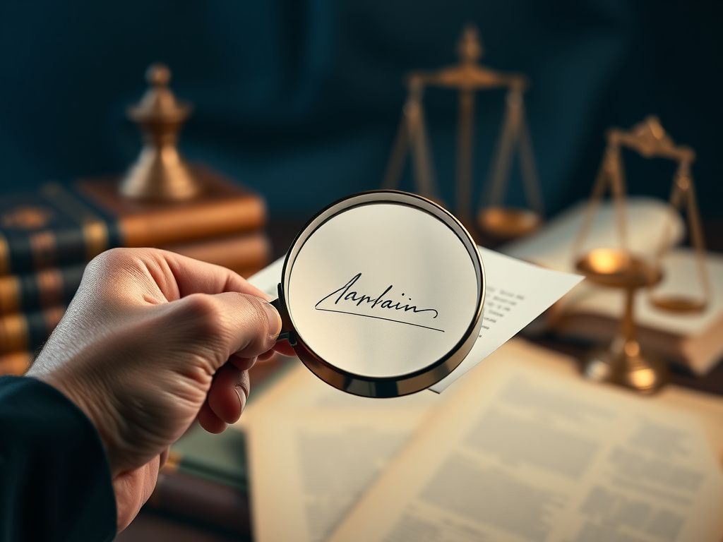 اعتراض به کارشناسی جعل امضا | راهنمای حقوقی کامل برای ابطال